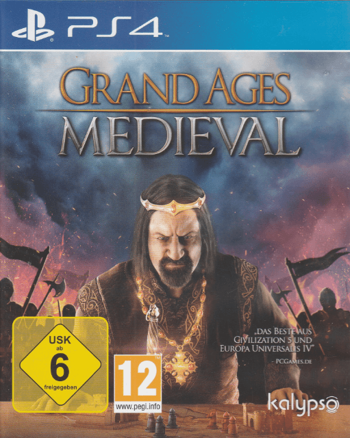 Grand Ages Medieval box art for Playstation 4